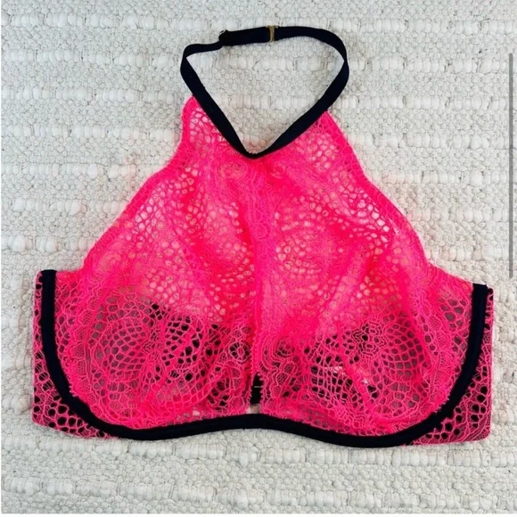 36D/M Rare 2016 Victoria’s Secret Rio Lace Bralette & Cheekini Pantie Set - Picture 4 of 10